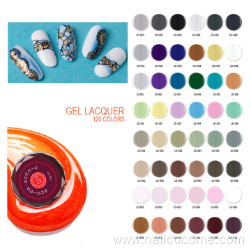 CCO New Products 120 Colors Soak Off Professional Uv Gel Lacquer Nail Paint